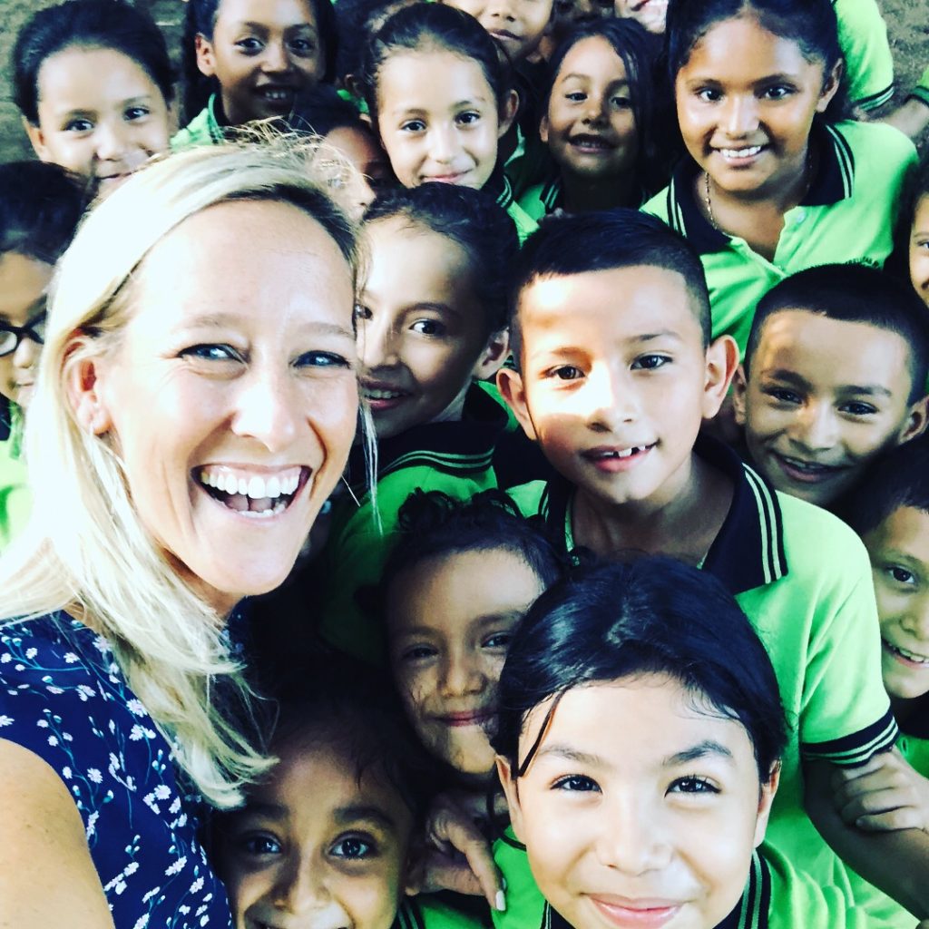 A visit to Compassion International kids in El Salvador