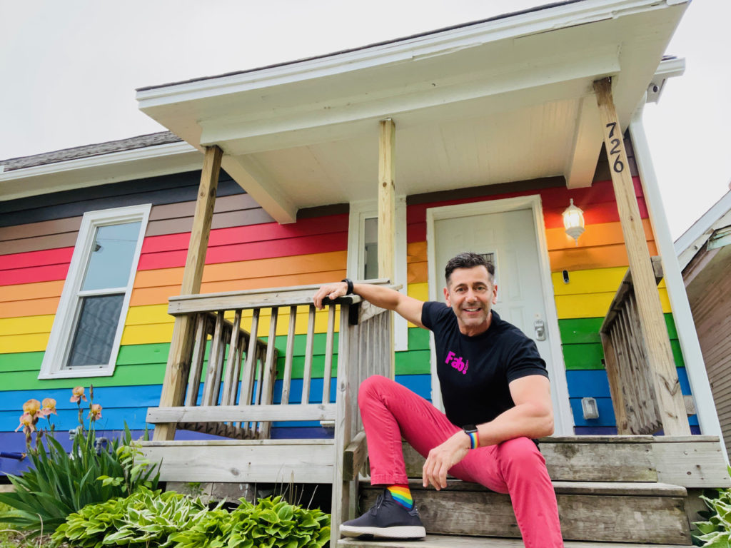Robert Geller, founder of FabStays, a LGBTQ+ travel platform