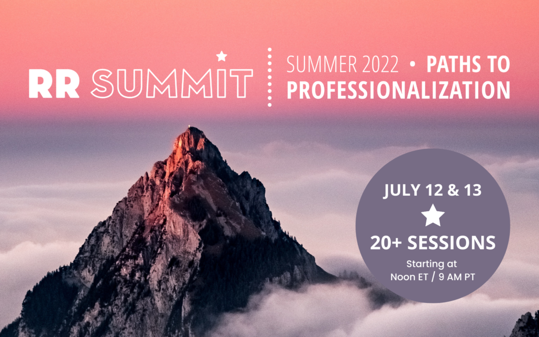 RR Summit: Paths to Professionalization