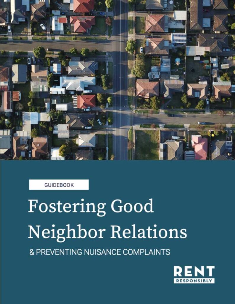 Fostering Good Neighbor Relations
