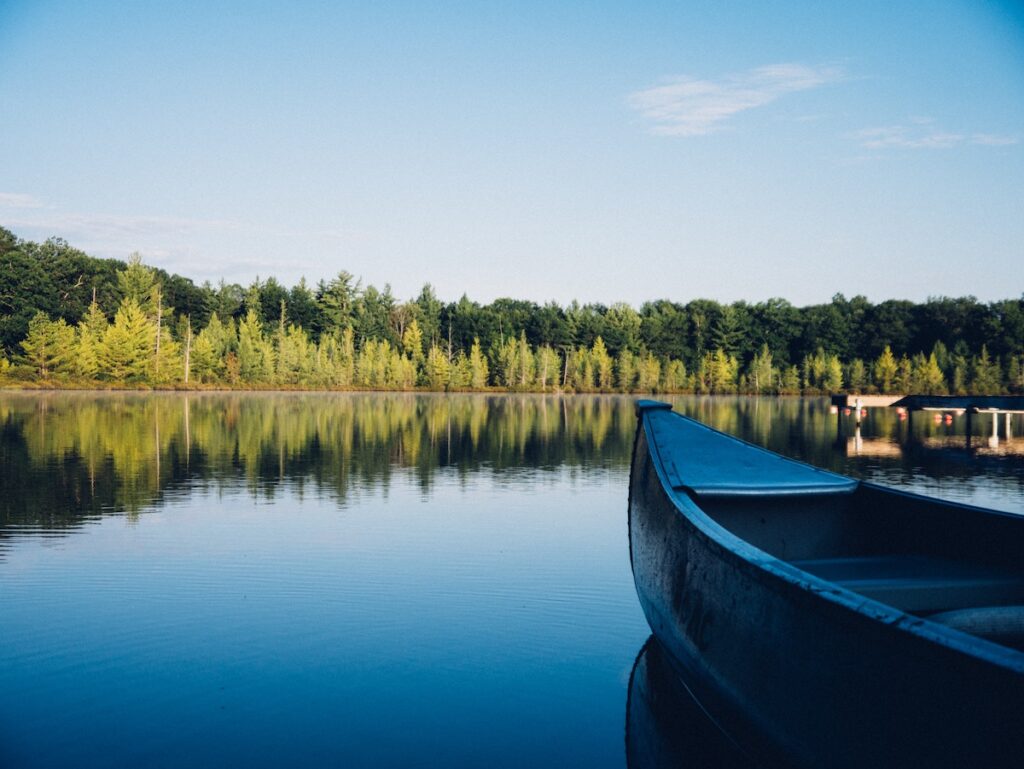 A lake in Central Michigan