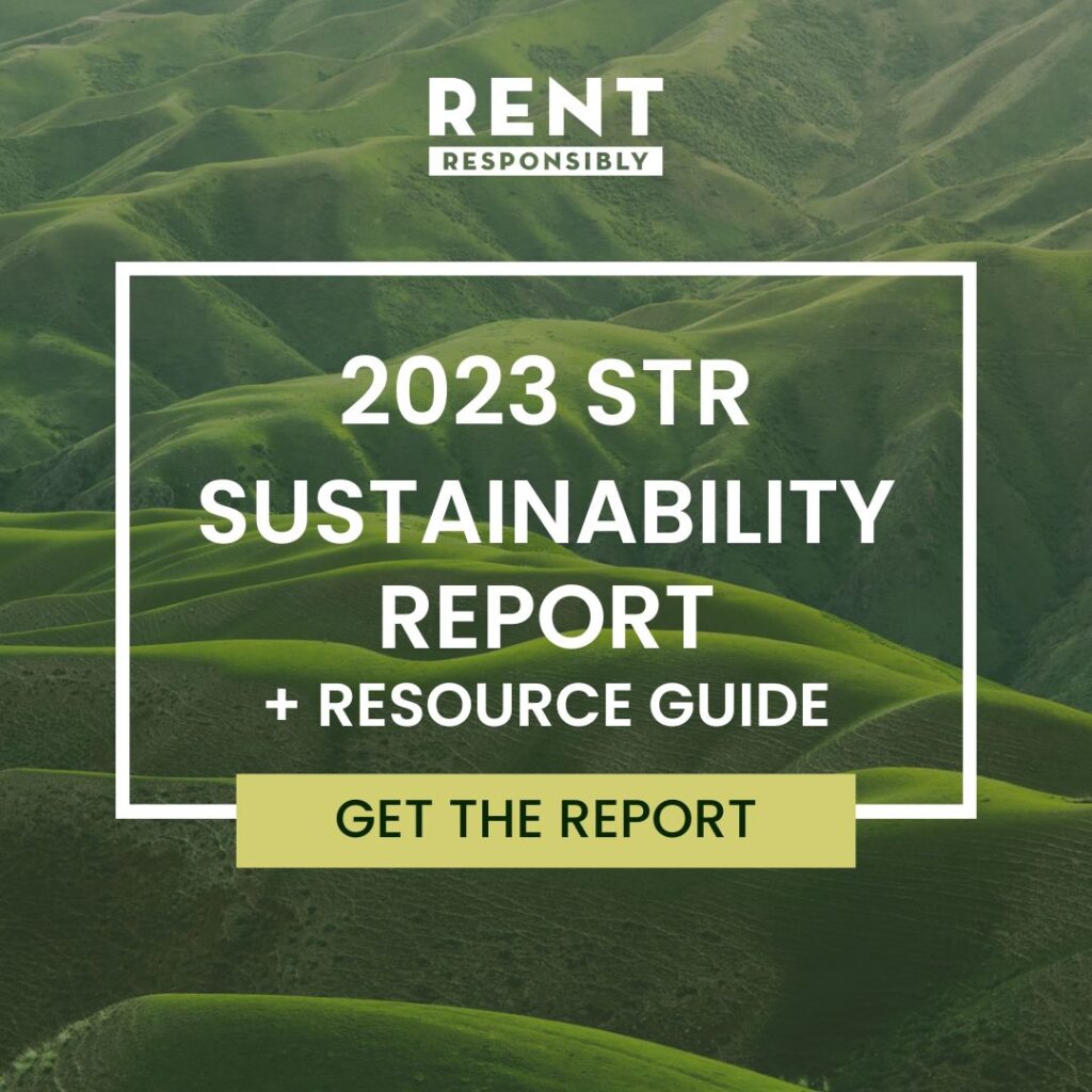 2023 STR Sustainability Report + resource Guide