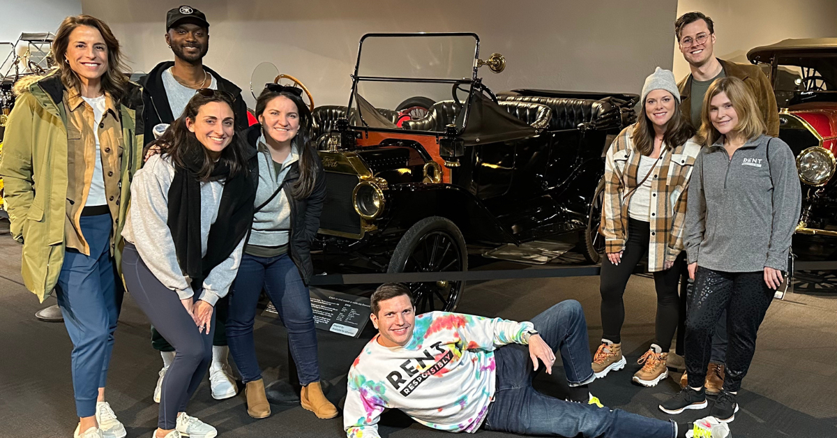 Dave Krauss with the Rent Responsibly Team