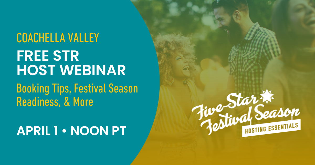 Coachella Valley Free STR Host Webinar
