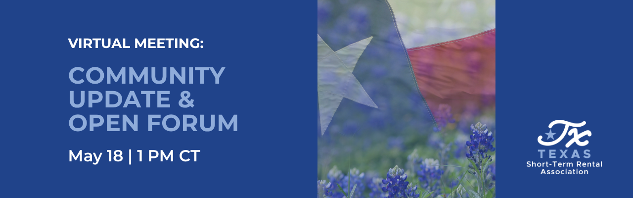05.18.26 TXSTRA May 18 Community Update and Open Forum