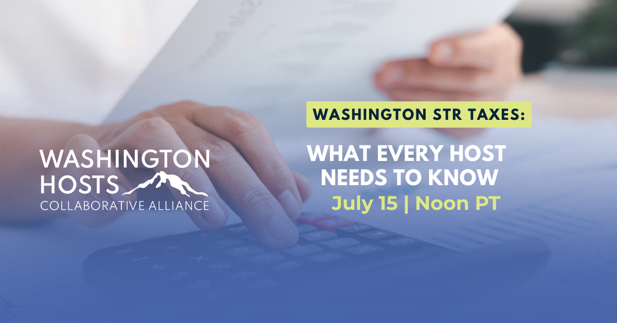 Washington STR Taxes